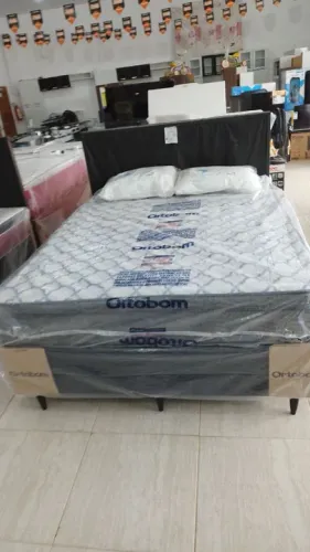 Cama Box Ortobom Queen Novo