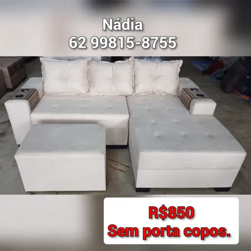 SOFÁ-- PERFEITO PARA ESPAÇO PEQUENO 