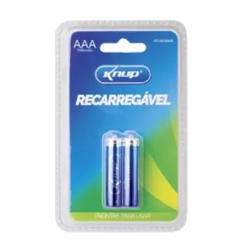 Pilha Recarregável AAA 2UND Knup KP-2800AAA - WZetta