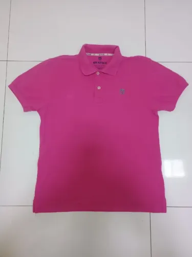 Camiseta Polo Mr. Kitsch Rosa