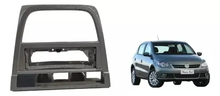 Moldura Painel Central Vw Gol G5 2009 A 2013