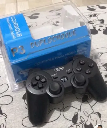 Controle PS3 Duplochoque Novo