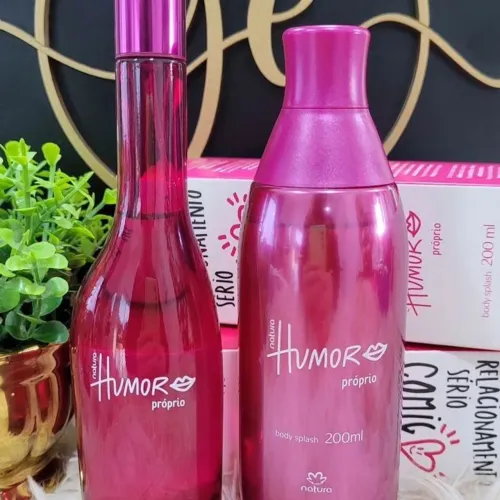 Humor Próprio Feminino Natura desodorante colônia e body splash