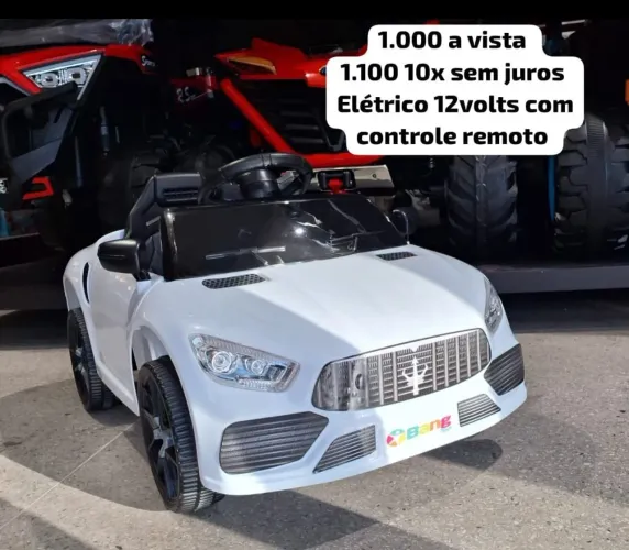 Carrinho elétrico infantil 12v