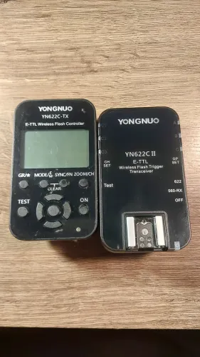Yongnuo YN622C-TX e YN622C II - Flash Trigger