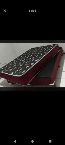 Cama box casal colchão separado