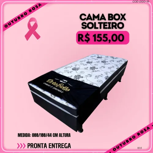 Cama box solteiro