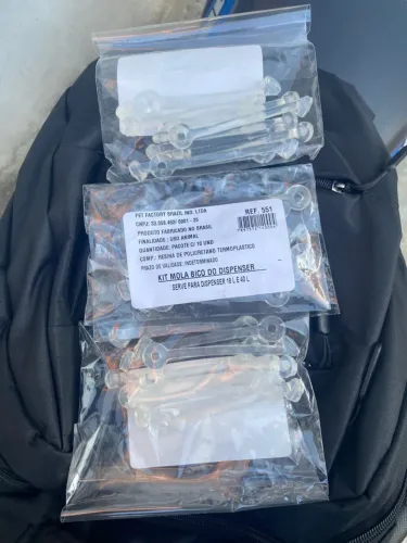 Kit mola elástico PLAST PET C/ 10 unidades