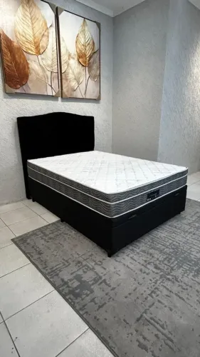  Conjunto: Colchão Casal Riviera + Baú Casal Box