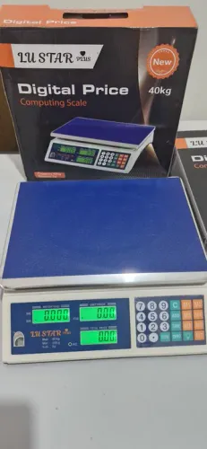 Balança comercial eletrônica 40kg Lu Star Plus
