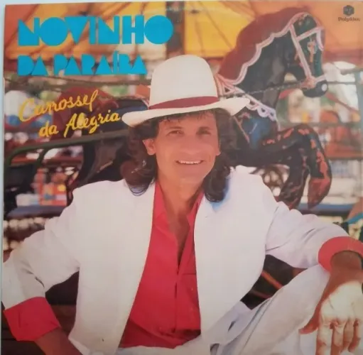 LP-Disco vinil-Novinho da Paraiba-Carrossel da alegria-Ano 1989