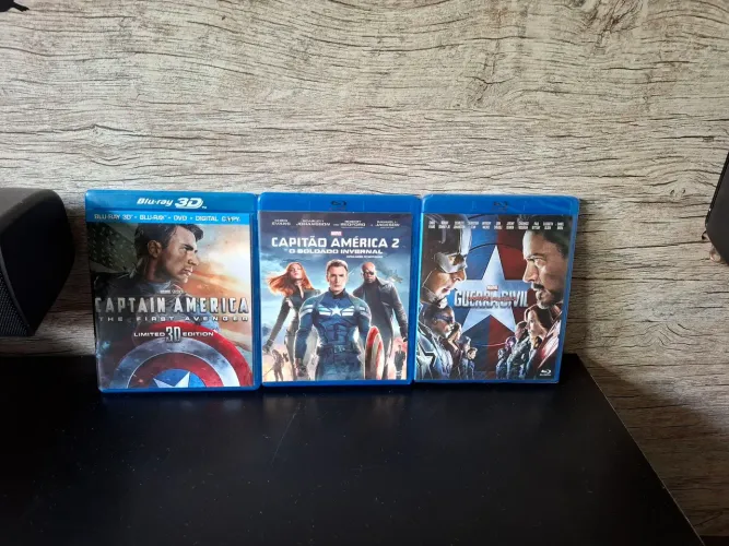 Bluray Capitão amaerica, original