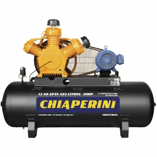 Compressor de ar 425Lts - 10Hp ( Chiaperini )