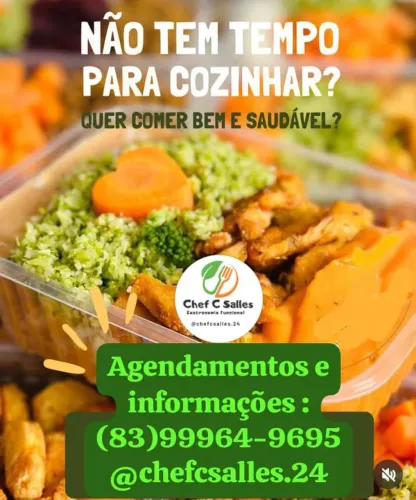 Chef C Salles - Refeições Saudáveis e Práticas