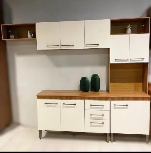 ARMÁRIO DE COZINHA MALU - MONTAGEM GRÁTIS 