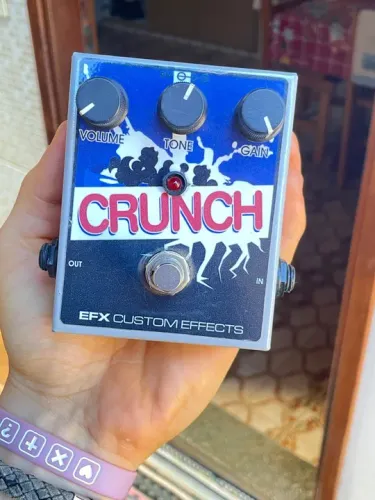 Pedal distorção EFX Crunch