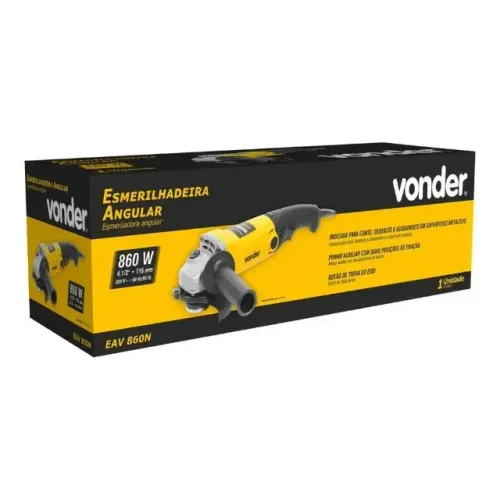 Esmerilhadeira Lixadeira Angular 4.1/2 860w Eav860 Vonder