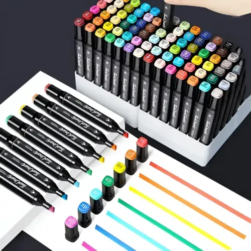 Caneta Marcador Para Colorir Desenho Profissional