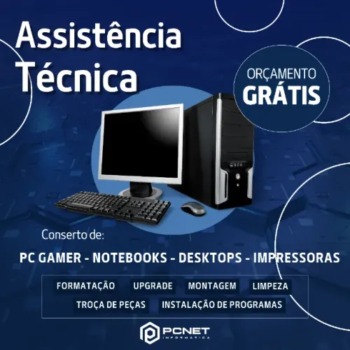 Assistência Técnica Especializada | PC Gamer, Notebook e Impressoras - Em Indaiatuba