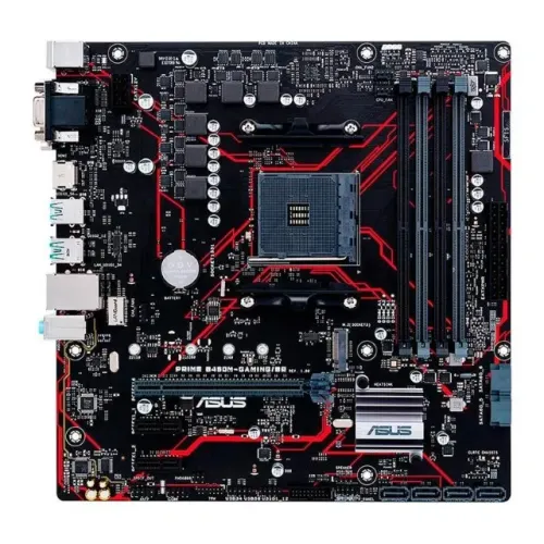 Placa Mãe AM4 B450 DDR4 c/ M.2 e c 4 Slot Memória Asus Prime 1 Ano de Garantia - WZetta