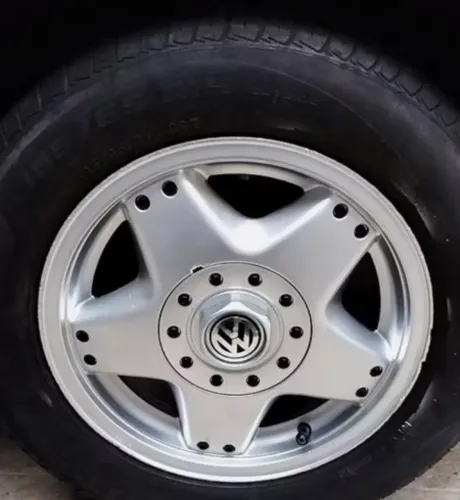 Vendo ou troco JOGO DE 4 RODAS ARO 14 ORIGINAL VOLKSWAGEN GOL GTI