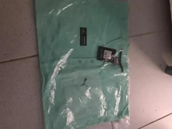 Espetacular Polo Puma Mercedes AMG Petrona   Nova GG Cor Green Glimmer. Estilo!