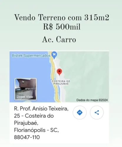 TORRO TERRENO NA COSTEIRA COM 315M2 R$ 400mil