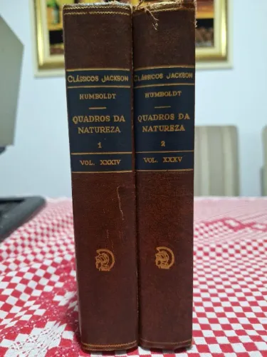 Livros "Quadros da Natureza" - Humboldt (Clássicos Jackson)