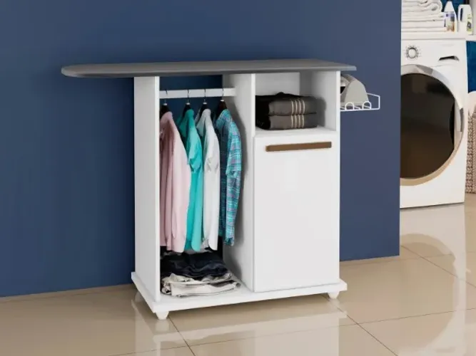 Tábua Passar Roupa Estilo Mesa. Produto Novo Direto de Fábrica P/Sua Casa.
