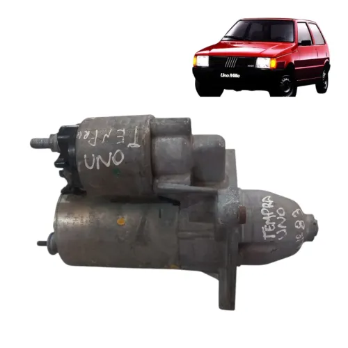 Motor Partida Arranque Uno Palio Fiorino 1.5 1987 2000 2