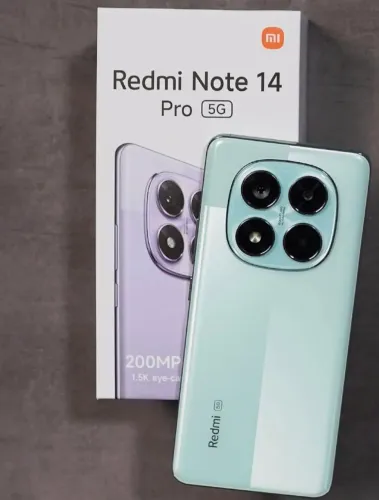 Redmi Note 14 Pro 5G - Novo e Poderoso- Verde e Preto Preço que cabe no seu bolso
