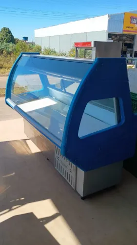 BALCAO DE ACOUGUE REFRIMATE NEW TOP ECONOMY 2M SEMI NOVO 3 MESES DE GARANTIA