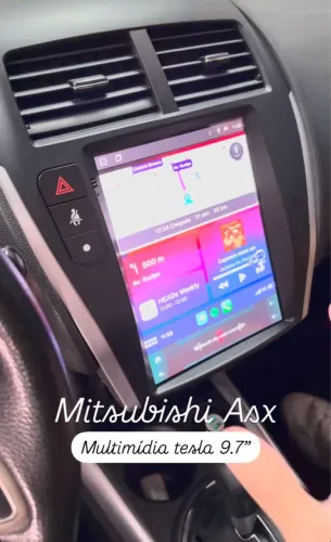 Multimidia tesla Mitsubishi Asx 