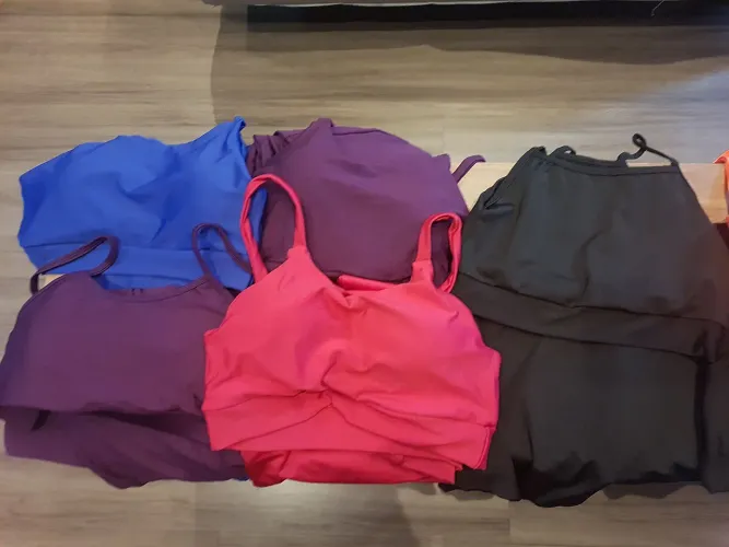 Kit Roupas Fitness 9 Peças Novas Tamanho Único no Precinho