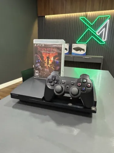 PlayStation 3 com jogo e garantia - entrego hoje