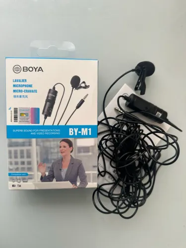 Microfone Lapela Boya By-M1