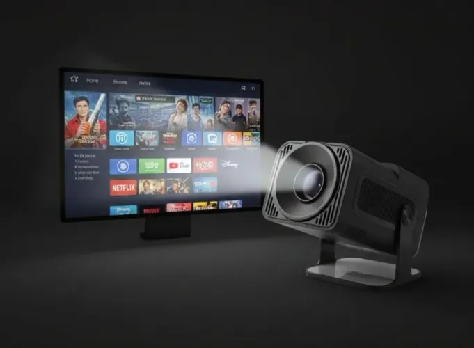 PROJETOR HY320 NOVO NA CAIXA