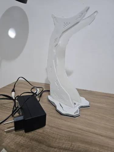 Suporte para Headset RGB Ryse Mode Branco