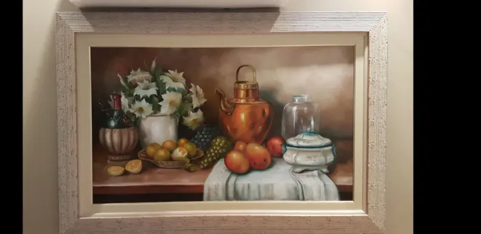 Quadro natureza morta 
