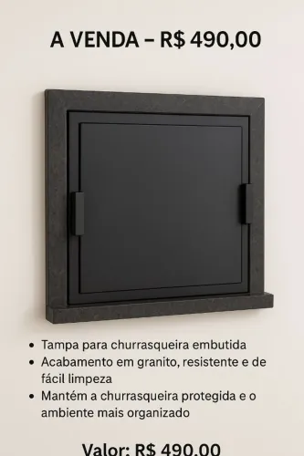 ?TAMPA PARA CHURRASQUEIRA?