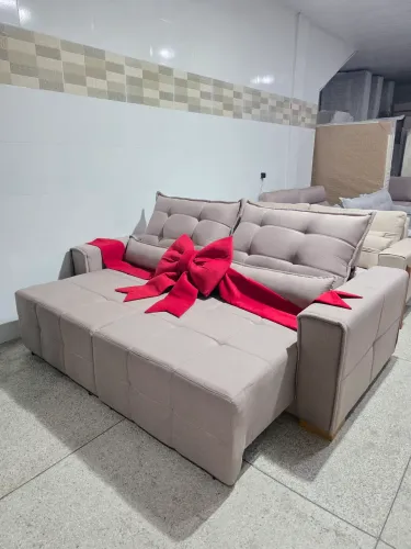 Sofá Retrátil e Reclinável Linha Premium - Entrega Grátis 