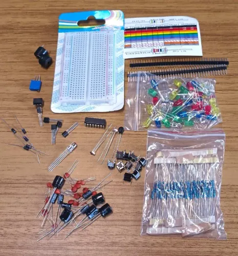 Kit Básico Eletrônica Arduino Projetos