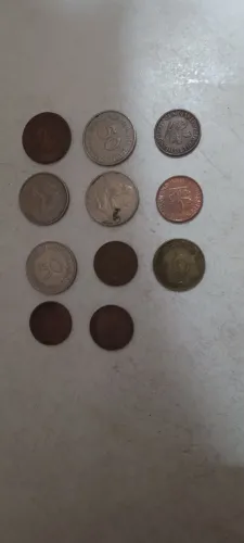 Moedas antigas 