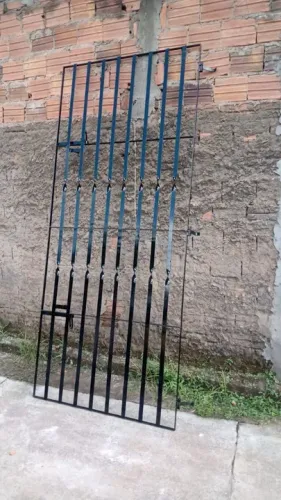 GRADE PARA PORTAS DE 80, GRADES DE BARRA CHATA