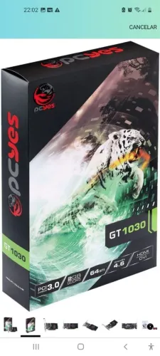PLACA DE VIDEO GEFORCE 1030 2gb