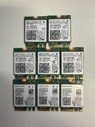 Lote de Placas WiFi Intel Dual Band Wireless AC 3160 e 3165 e 3168