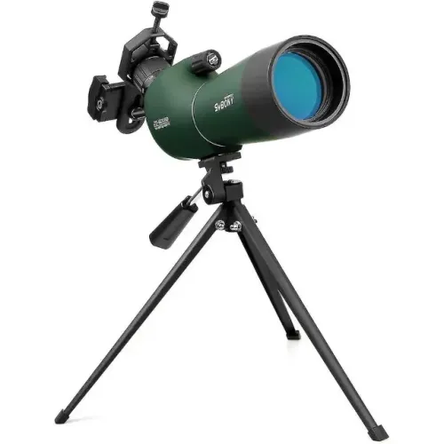 Telescópio SVBONY SV28 Monóculo 25-75x70 Luneta e Suporte p/ Celular