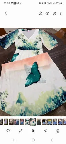 Vestido da marca Dress to, Floral com Borboleta