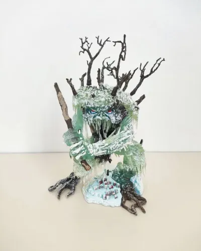 Criatura de Gelo - Jack Frost - McFarlane <br>McFarlane's Twisted Christmas, McFarlane Toys.