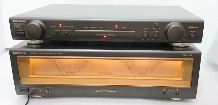 Amplificador e Pre Technics SE-A900S E Pre SU-C800U High End